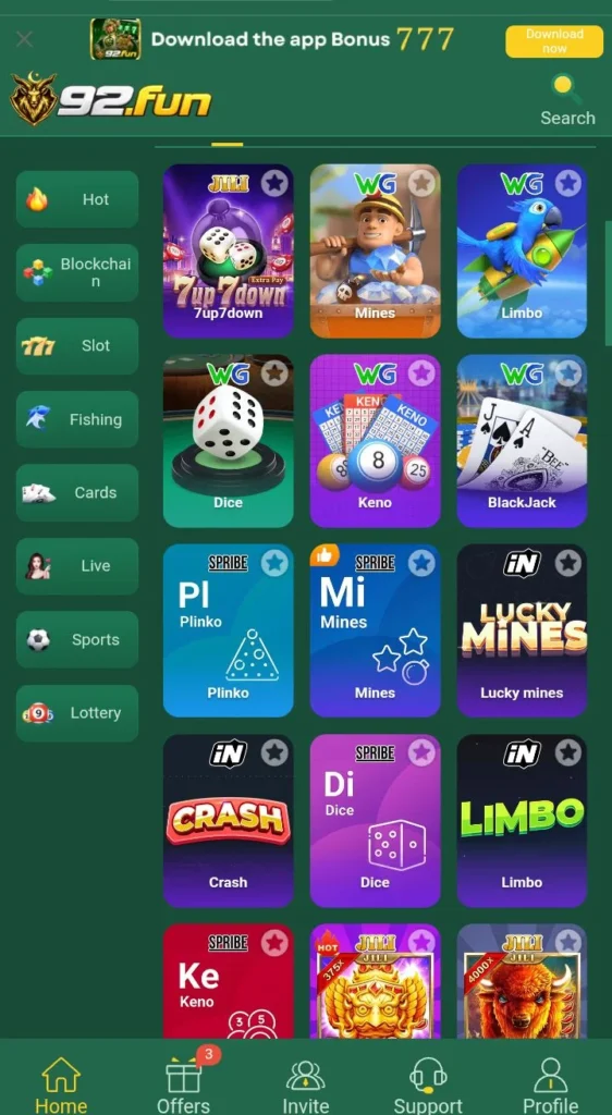 92Fun Game 