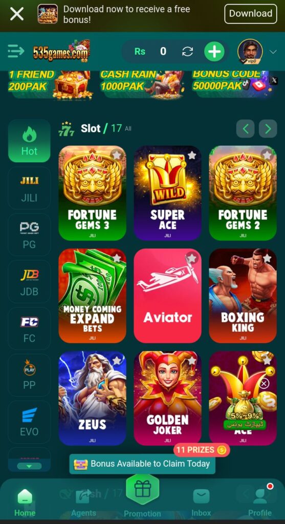 535 Games Game