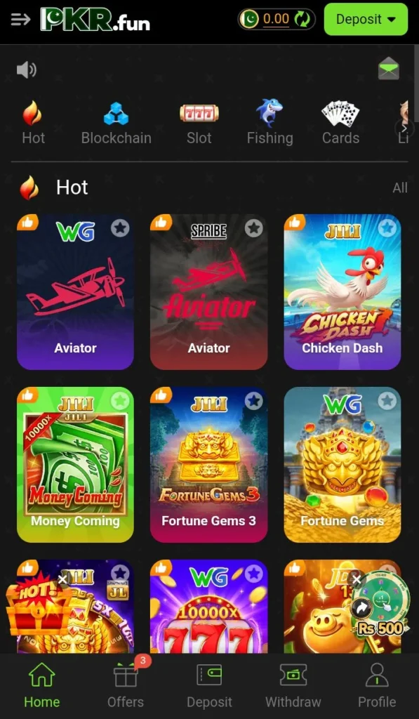 PKR Fun Game