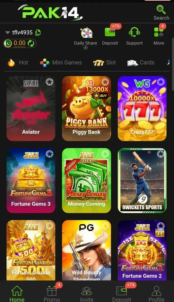 PAK14 game