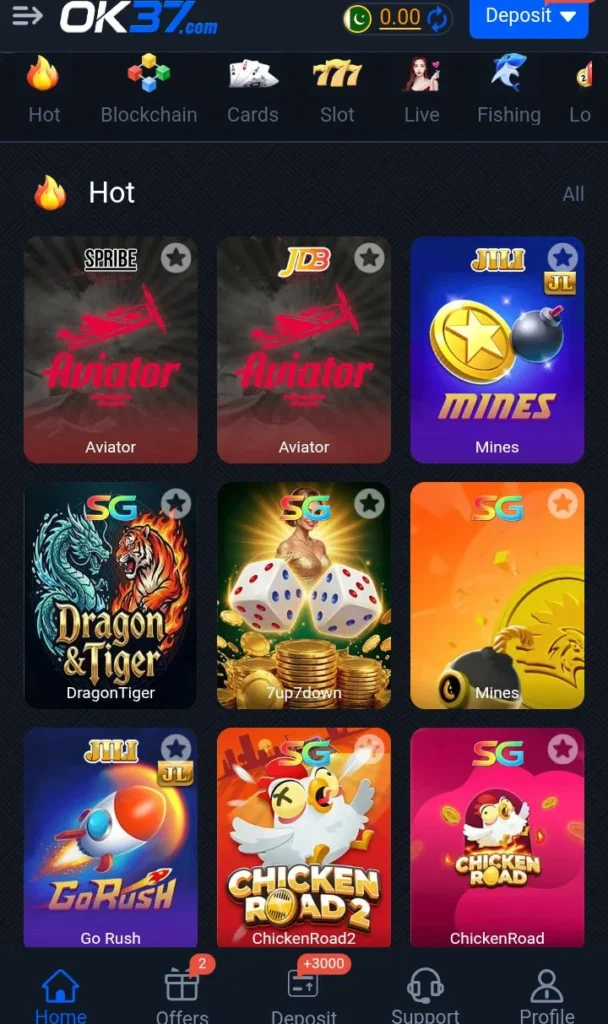 OK 37 Game