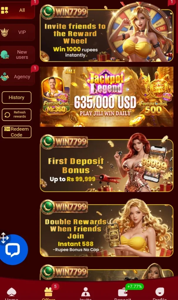 Win7799 game