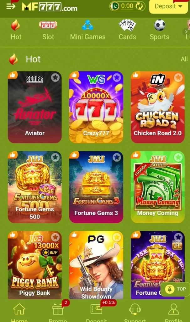 MF777 Game