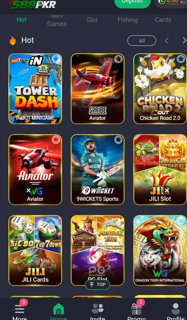 588 PKR Game