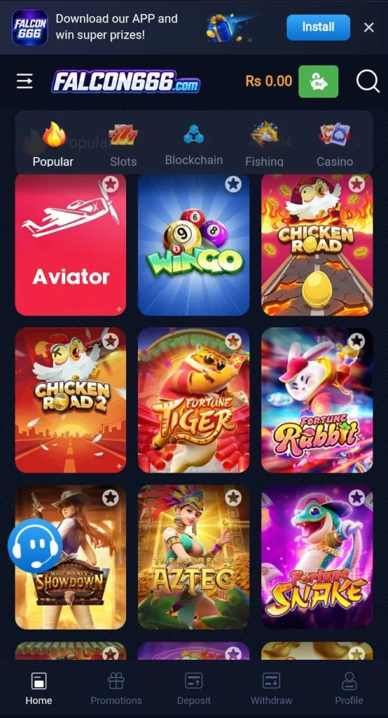 Falcon 666 Game