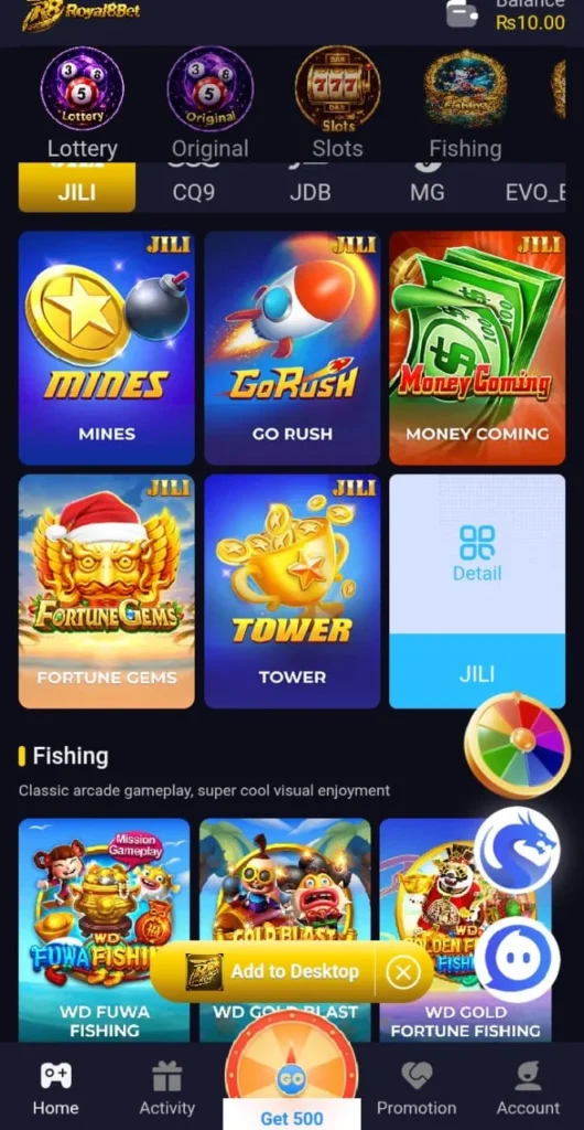 Royal8bet Game